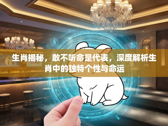 生肖揭秘，敢不听命是代表，深度解析生肖中的独特个性与命运