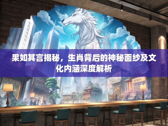 果如其言揭秘，生肖背后的神秘面纱及文化内涵深度解析
