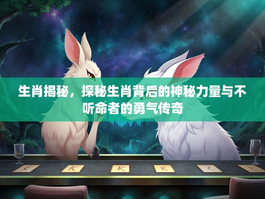 生肖揭秘，探秘生肖背后的神秘力量与不听命者的勇气传奇