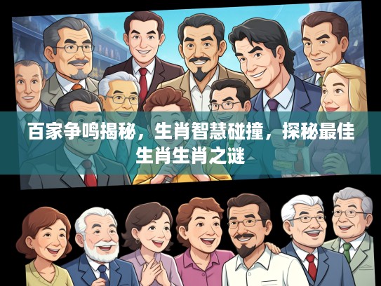 百家争鸣揭秘，生肖智慧碰撞，探秘最佳生肖生肖之谜