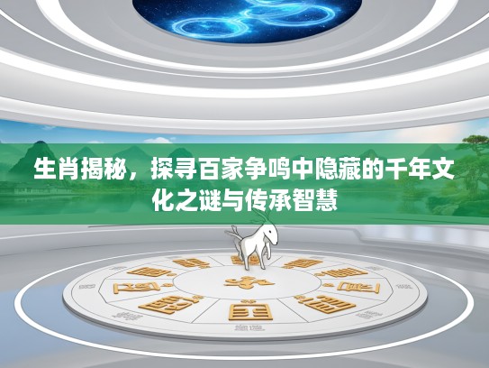 生肖揭秘，探寻百家争鸣中隐藏的千年文化之谜与传承智慧