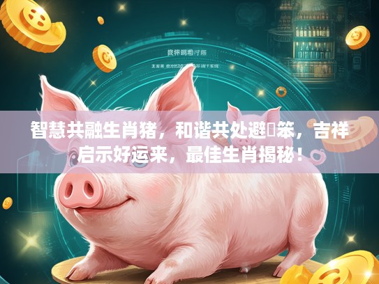 智慧共融生肖猪，和谐共处避搵笨，吉祥启示好运来，最佳生肖揭秘！