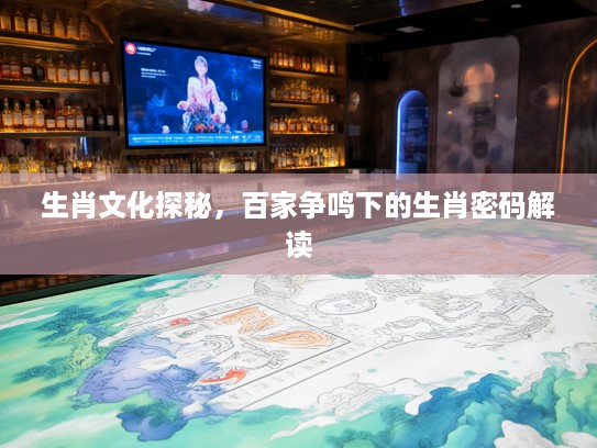 生肖文化探秘，百家争鸣下的生肖密码解读