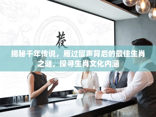 揭秘千年传说，雁过留声背后的最佳生肖之谜，探寻生肖文化内涵