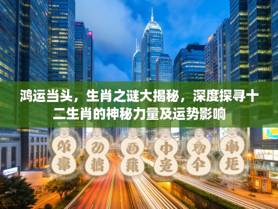 鸿运当头，生肖之谜大揭秘，深度探寻十二生肖的神秘力量及运势影响