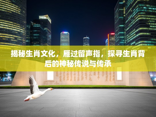 揭秘生肖文化，雁过留声指，探寻生肖背后的神秘传说与传承