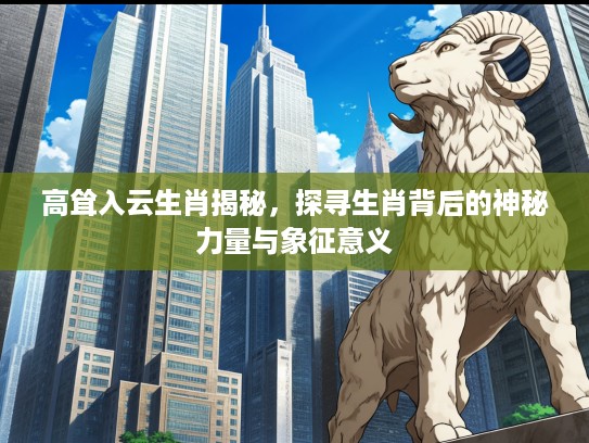 高耸入云生肖揭秘，探寻生肖背后的神秘力量与象征意义