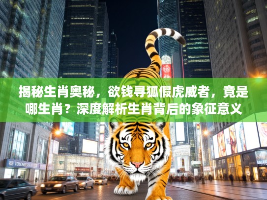 揭秘生肖奥秘，欲钱寻狐假虎威者，竟是哪生肖？深度解析生肖背后的象征意义