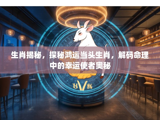 生肖揭秘，探秘鸿运当头生肖，解码命理中的幸运使者奥秘