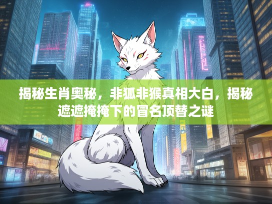 揭秘生肖奥秘，非狐非猴真相大白，揭秘遮遮掩掩下的冒名顶替之谜