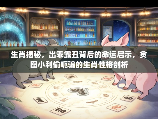 生肖揭秘，出乖露丑背后的命运启示，贪图小利偷呃骗的生肖性格剖析