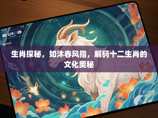 生肖探秘，如沐春风指，解码十二生肖的文化奥秘