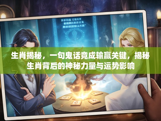 生肖揭秘，一句鬼话竟成输赢关键，揭秘生肖背后的神秘力量与运势影响