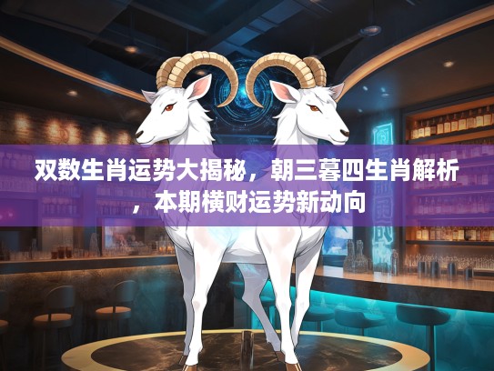 双数生肖运势大揭秘，朝三暮四生肖解析，本期横财运势新动向