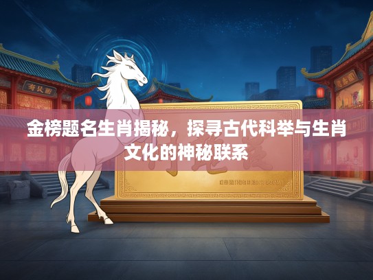 金榜题名生肖揭秘，探寻古代科举与生肖文化的神秘联系