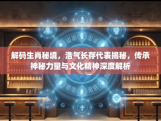 解码生肖秘境，浩气长存代表揭秘，传承神秘力量与文化精神深度解析