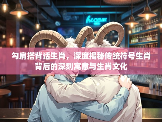 勾肩搭背话生肖，深度揭秘传统符号生肖背后的深刻寓意与生肖文化
