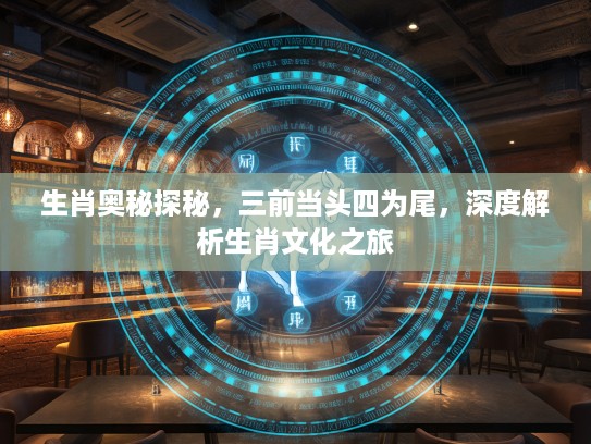 生肖奥秘探秘，三前当头四为尾，深度解析生肖文化之旅