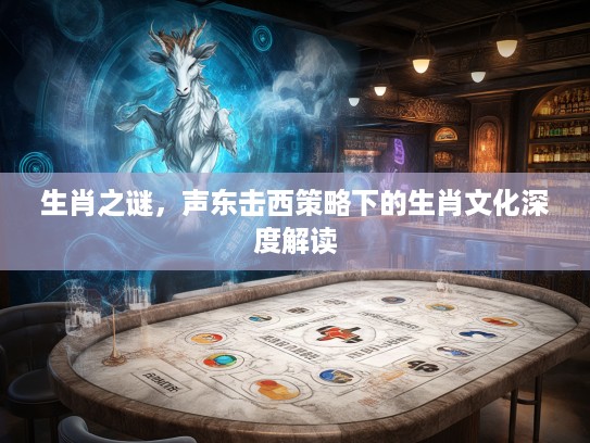 生肖之谜，声东击西策略下的生肖文化深度解读