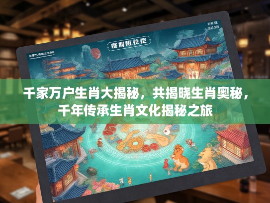 千家万户生肖大揭秘，共揭晓生肖奥秘，千年传承生肖文化揭秘之旅