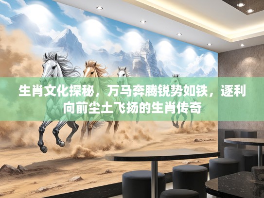生肖文化探秘，万马奔腾锐势如铁，逐利向前尘土飞扬的生肖传奇