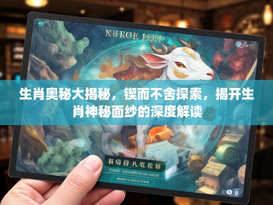 生肖奥秘大揭秘，锲而不舍探索，揭开生肖神秘面纱的深度解读
