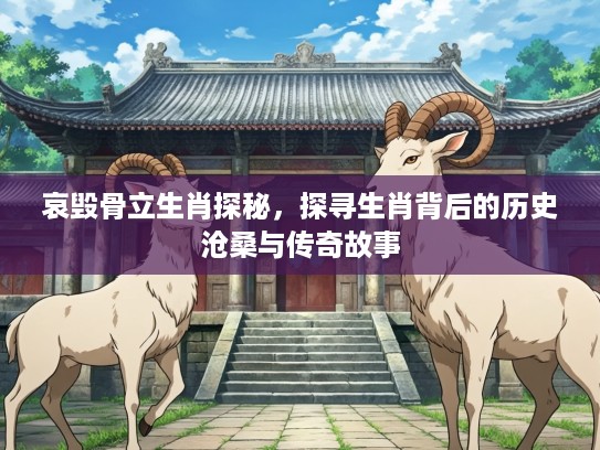 哀毁骨立生肖探秘，探寻生肖背后的历史沧桑与传奇故事