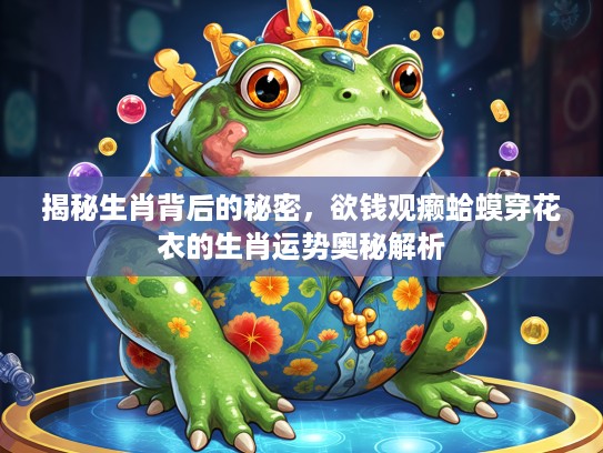 揭秘生肖背后的秘密，欲钱观癞蛤蟆穿花衣的生肖运势奥秘解析