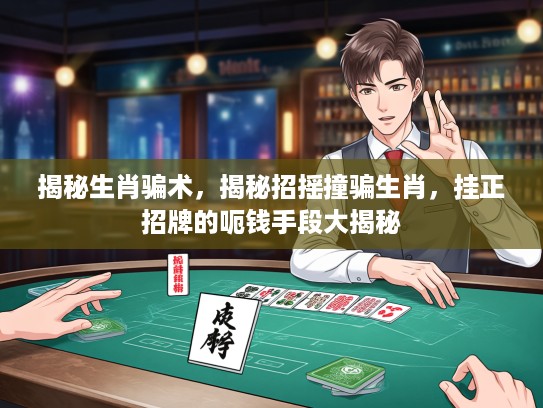 揭秘生肖骗术，揭秘招摇撞骗生肖，挂正招牌的呃钱手段大揭秘