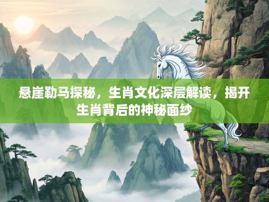悬崖勒马探秘，生肖文化深层解读，揭开生肖背后的神秘面纱