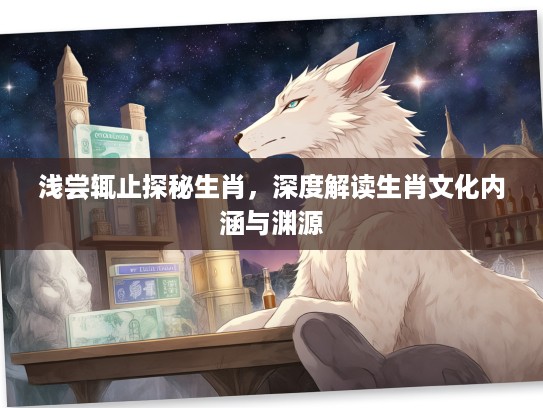浅尝辄止探秘生肖，深度解读生肖文化内涵与渊源