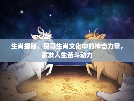 生肖揭秘，探寻生肖文化中的神奇力量，激发人生奋斗动力