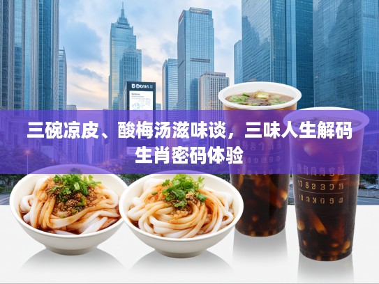 三碗凉皮、酸梅汤滋味谈，三味人生解码生肖密码体验
