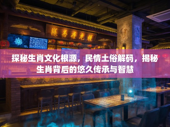 探秘生肖文化根源，民情土俗解码，揭秘生肖背后的悠久传承与智慧