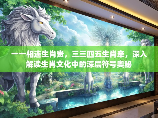 一一相连生肖贵，三三四五生肖牵，深入解读生肖文化中的深层符号奥秘