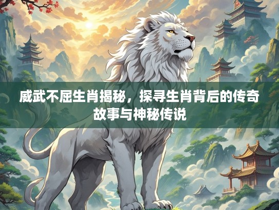 威武不屈生肖揭秘，探寻生肖背后的传奇故事与神秘传说