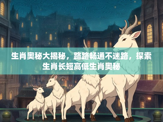 生肖奥秘大揭秘，路路畅通不迷路，探索生肖长短高低生肖奥秘