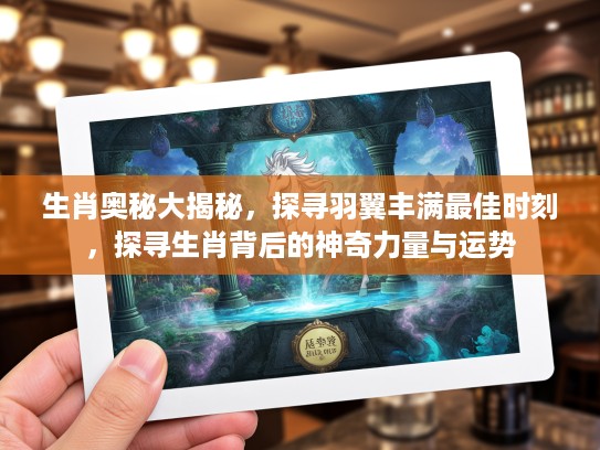 生肖奥秘大揭秘，探寻羽翼丰满最佳时刻，探寻生肖背后的神奇力量与运势