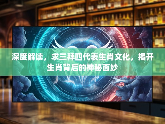 深度解读，求三拜四代表生肖文化，揭开生肖背后的神秘面纱