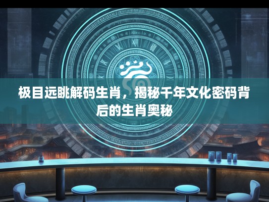 极目远眺解码生肖，揭秘千年文化密码背后的生肖奥秘