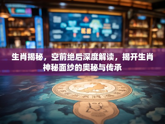 生肖揭秘，空前绝后深度解读，揭开生肖神秘面纱的奥秘与传承