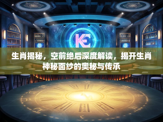 生肖揭秘，空前绝后深度解读，揭开生肖神秘面纱的奥秘与传承