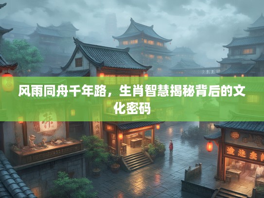 风雨同舟千年路，生肖智慧揭秘背后的文化密码
