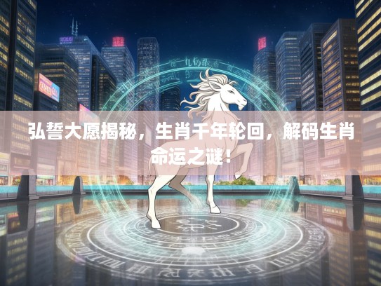弘誓大愿揭秘，生肖千年轮回，解码生肖命运之谜！
