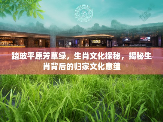 踏玻平原芳草绿，生肖文化探秘，揭秘生肖背后的归家文化意蕴