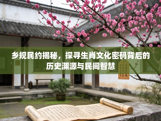 乡规民约揭秘，探寻生肖文化密码背后的历史渊源与民间智慧