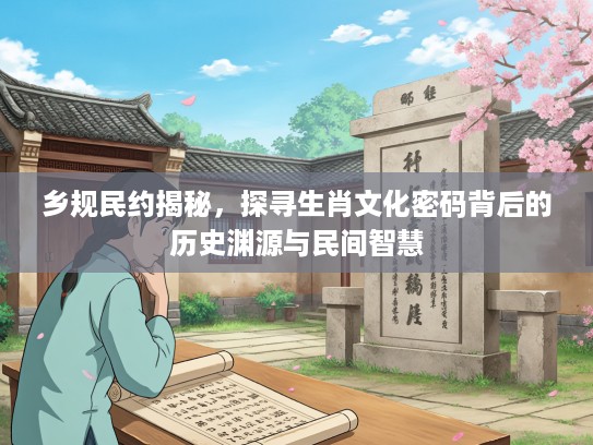乡规民约揭秘，探寻生肖文化密码背后的历史渊源与民间智慧