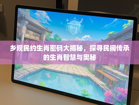 乡规民约生肖密码大揭秘，探寻民间传承的生肖智慧与奥秘