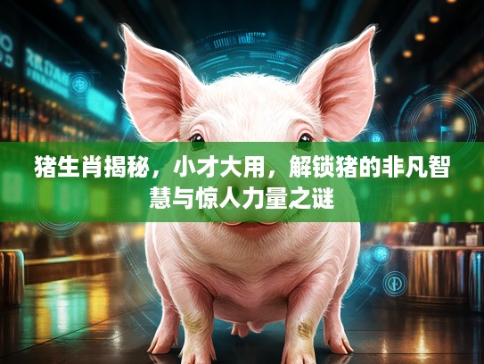 猪生肖揭秘，小才大用，解锁猪的非凡智慧与惊人力量之谜