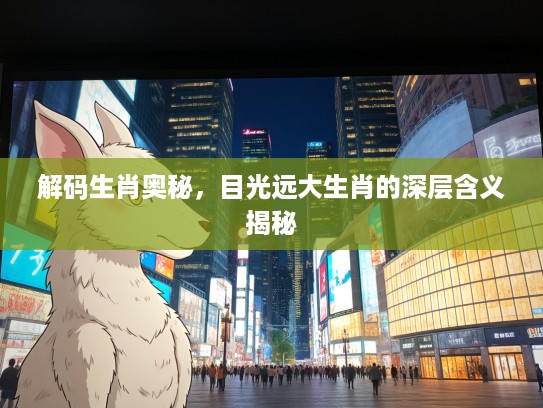解码生肖奥秘，目光远大生肖的深层含义揭秘